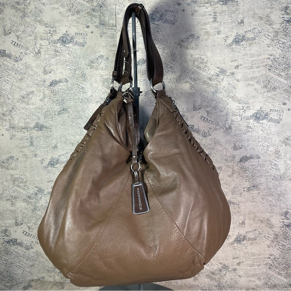 BCBGMAXAZRIA Large buttery Leather Hobo Bag - Picture 1 of 16